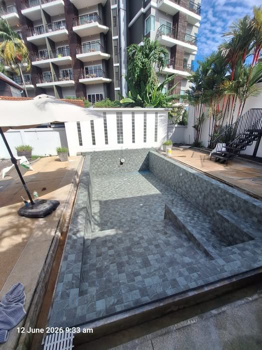 Pool light installation Phuket